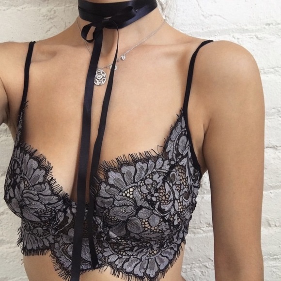 For Love And Lemons Other - Loucette Lace Underwire Bra